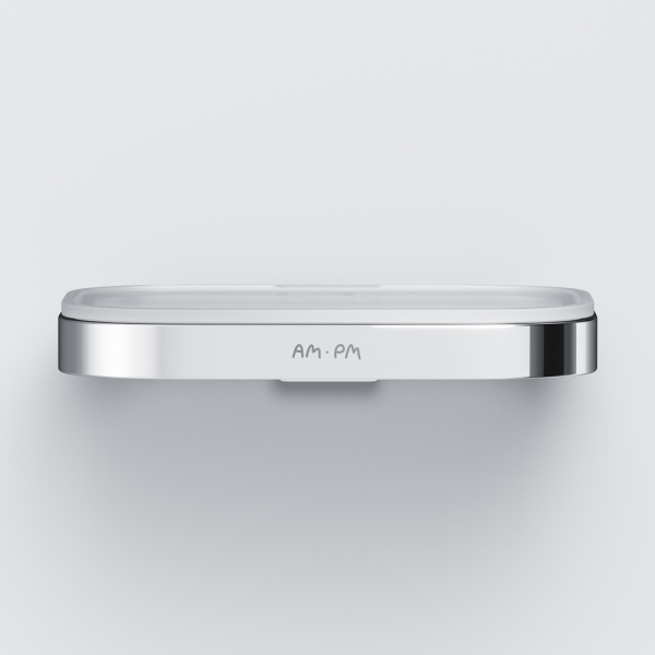 Стеклянная мыльница с держателем AM.PM Func, A8F34200