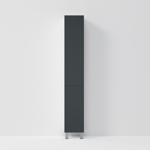Шкаф-пенал напольный, правый, 30 см, графит матовый AM.PM Gem, M90CSR0306GM