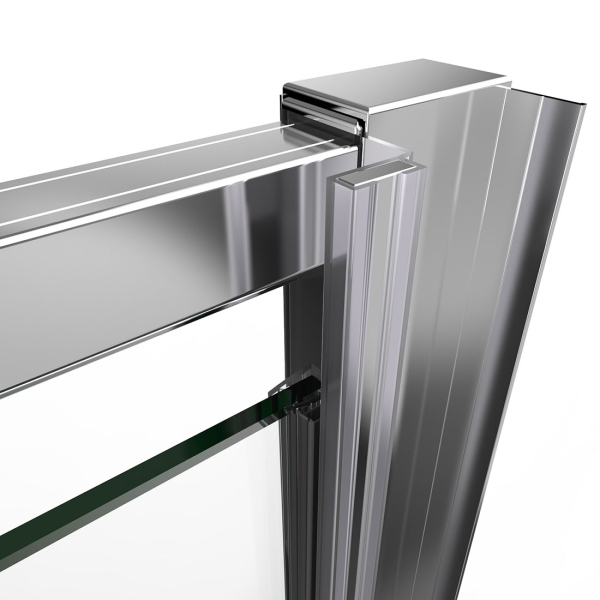 Душевая дверь Vincea Intra VDP-1I8090CH, 800/900, хром, стекло шиншилла