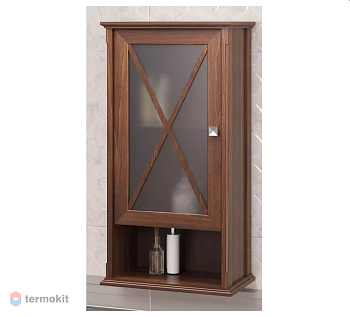 Шкаф Opadiris Палермо 46 подвесной 1 створч., цвет свет.орех, левый, 00-00007335