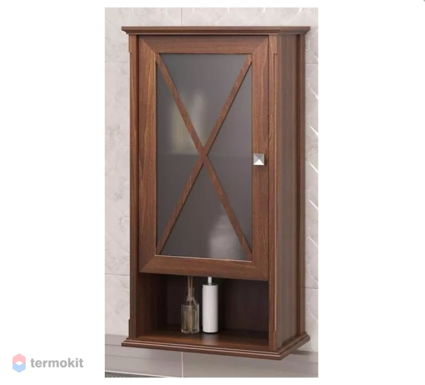 Шкаф Opadiris Палермо 46 подвесной 1 створч., цвет свет.орех, левый, 00-00007335