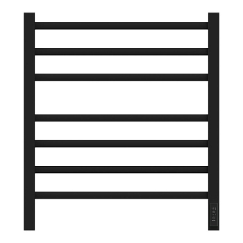 Полотенцесушитель электрический Point PN71856B П7 500x600, диммер справа, черный