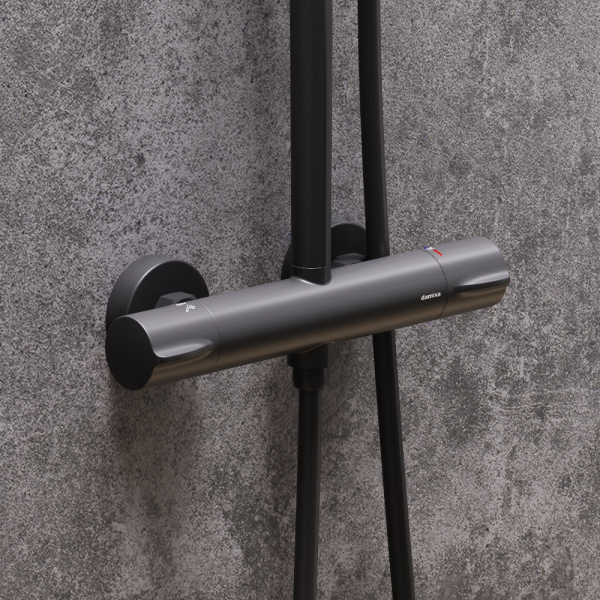 Душевая система c термостатом Damixa Scandinavian Pure, 936800300