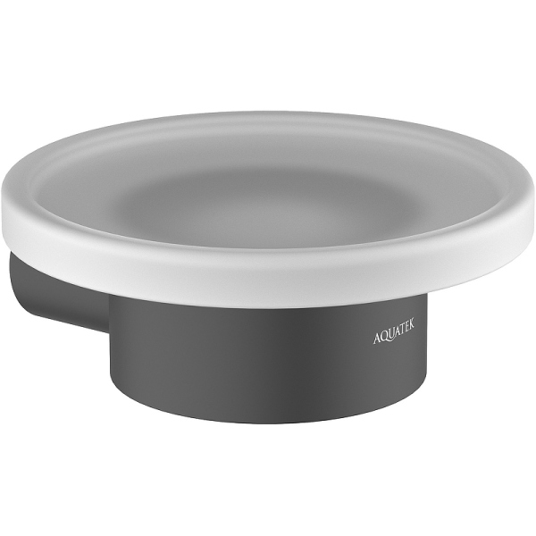 Мыльница Aquatek Лира AQ4403MB Черная матовая Мыльница Aquatek Лира AQ4403MB Черная матовая