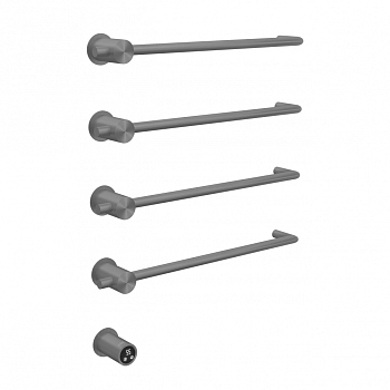 Полотенцесушитель электрический ABBER Charme AH4004BST сталь брашированная