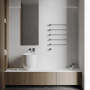 Полотенцесушитель электрический ABBER Charme AH4005 хром