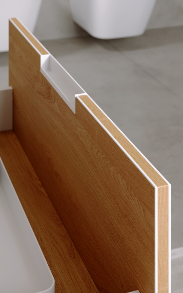 Подвесная тумба без раковины AQWELLA 120 см, ACC0112DZ