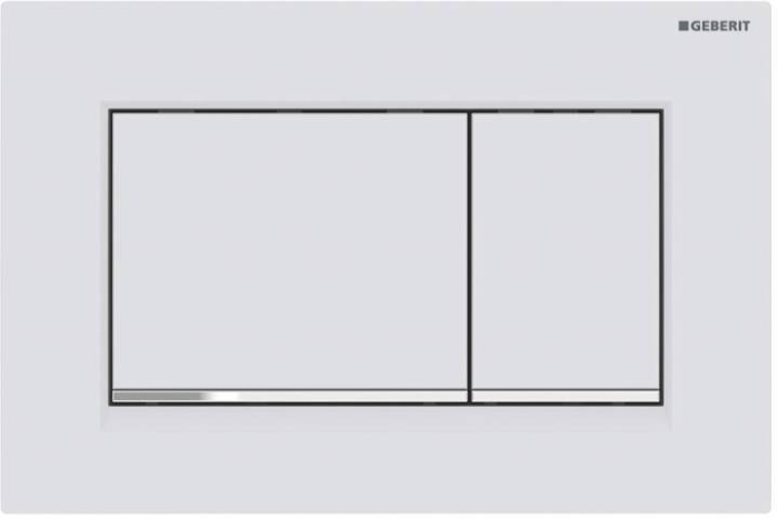 Кнопка смыва Geberit Sigma 30 115.883.JT.1 белый матовый / хром глянцевый
