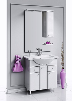 Зеркало AQWELLA 70см., Ba.02.07