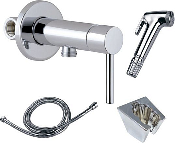 Гигиенический душ Clever Atlas 97800 со смесителем, С ВНУТРЕННЕЙ ЧАСТЬЮ