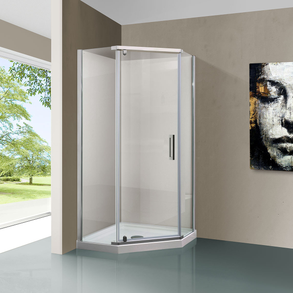 Душевой уголок Vincea Stresa VSP-1S100CL, 1000*1000, хром, стекло прозрачное Душевой уголок Vincea Stresa VSP-1S100CL, 1000*1000, хром, стекло прозрачное