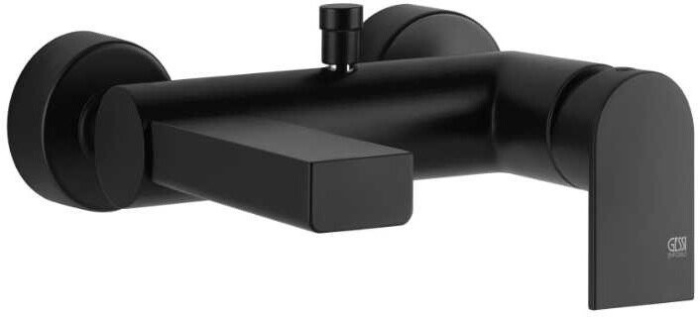 38613-299 VIA MANZONI смеситель для ванны (черный)