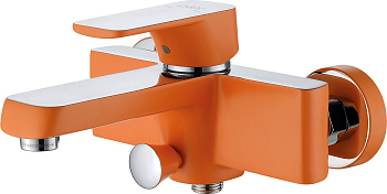 Смеситель D&K Berlin Kunste DA1433213 для ванны с душем, оранжевый