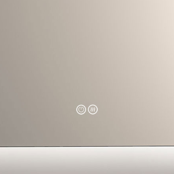 Зеркало Vincea LED VLM-3BE800-2 800х600 c сенсорным выключателем и диммером, антизапотевание