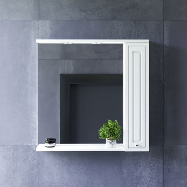 Зеркальный шкаф Damixa Palace One, M41MPR0751WG Зеркальный шкаф Damixa Palace One, M41MPR0751WG