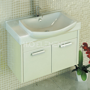 Тумба-умывальник Comforty "Киото-75 П" белый с раковиной Comforty 002