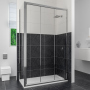 Душевой уголок RGW Classic CL-40 (1460-1510)х900 стекло чистое