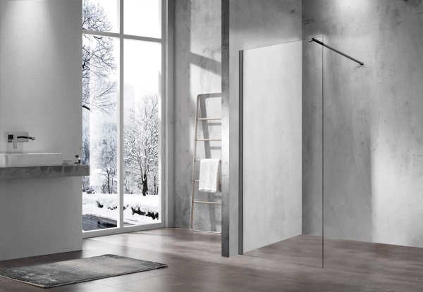 Душевая перегородка Vincea Walk-In VSW-1H900CLGM, 900*2000, вороненая сталь, стекло прозрачное Душевая перегородка Vincea Walk-In VSW-1H900CLGM, 900*2000, вороненая сталь, стекло прозрачное