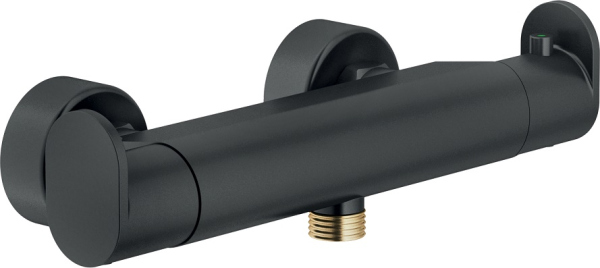 UP94030BM UP термостатический смеситель для душа, матовый черный UP94030BM UP термостатический смеситель для душа, матовый черный