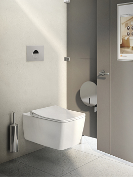 Подвесной безободковый унитаз Vitra Metropole Rim-Ex, 7672B003-0075