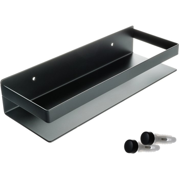 Fixsen HOTEL FX-31003G Полка прямоугольная одноэтажная, черный