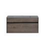 Тумба с раковиной Vincea Chiara 1000 подвесная, 1 выкатной ящик soft-close, R.Oak, VMC-2C100RO+VCB-13100B