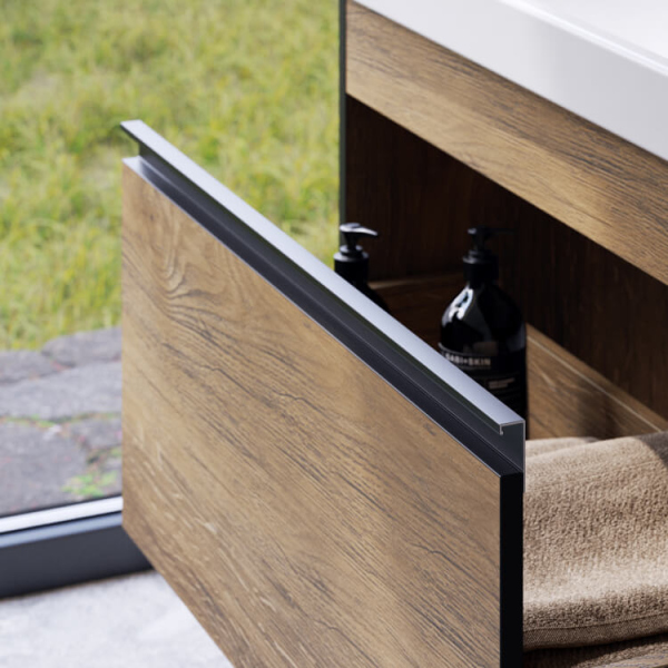 Подвесная тумба без раковины AQWELLA 60 см, URB0106DB