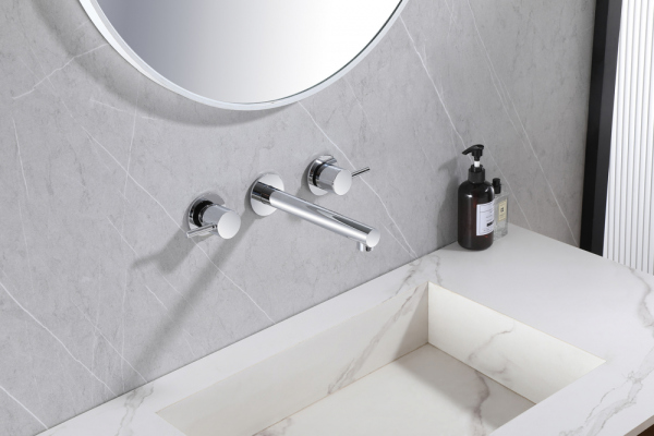 Смеситель ABBER Emotion AF88121 для раковины скрытого монтажа, хром