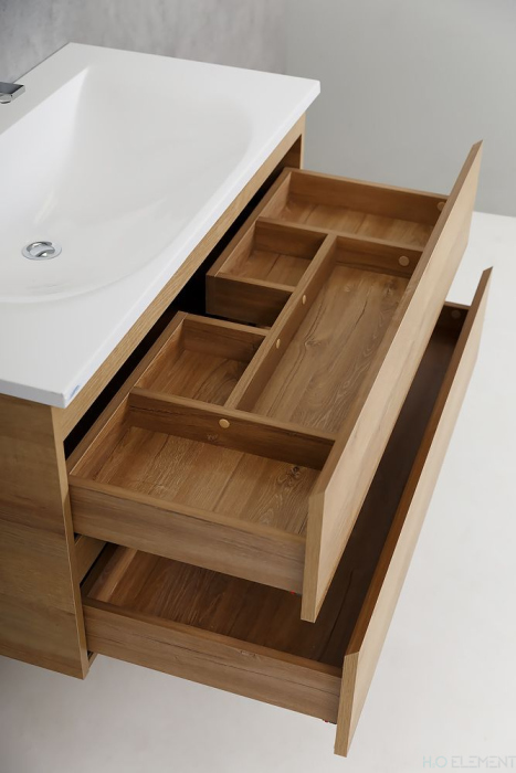 Тумба с раковиной Cezares Molveno 100 rovere rivera