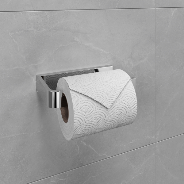 Держатель для туалетной бумаги Lemark SMOOTH LINE открытый , хром (9721007) Держатель для туалетной бумаги Lemark SMOOTH LINE открытый , хром (9721007)