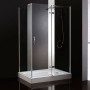 Душевой уголок Cezares Bergamo AH1 120/100 C Cr R