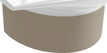 Металлический полупьедестал для раковины Jacob Delafon Stillness E75628-CHM цвет шампань