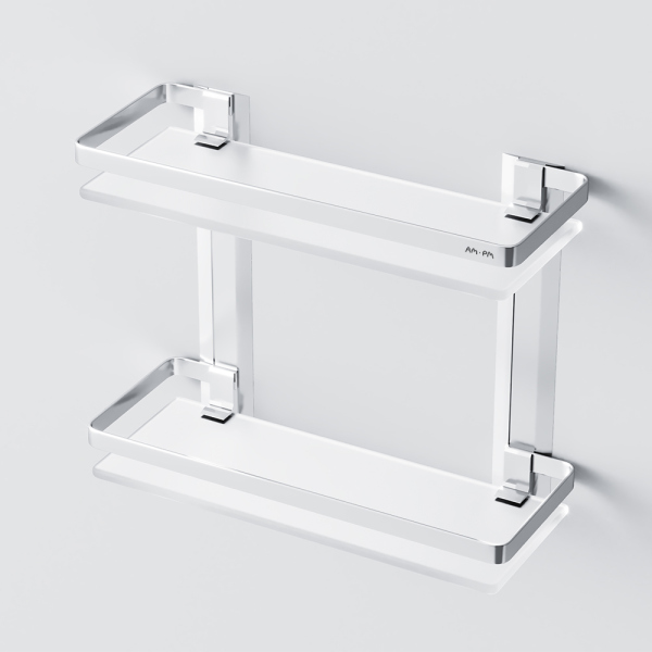 Стеклянная полка, двухуровневая AM.PM Sense L, A7455200