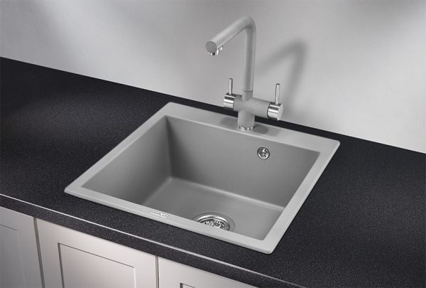 Кухонная мойка GRANULA (5102, АЛЮМИНИУМ)