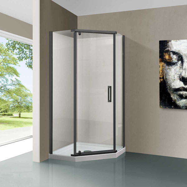 Душевой уголок Vincea Stresa VSP-1S900CLGM, 900*900, вороненая сталь, стекло прозрачное Душевой уголок Vincea Stresa VSP-1S900CLGM, 900*900, вороненая сталь, стекло прозрачное