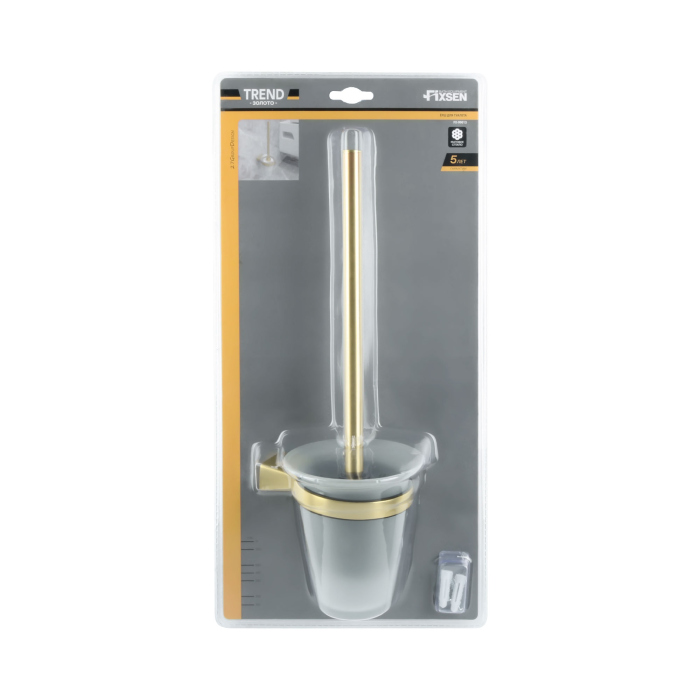 Ерш FIXSEN для туалета TREND GOLD (FX-99013)