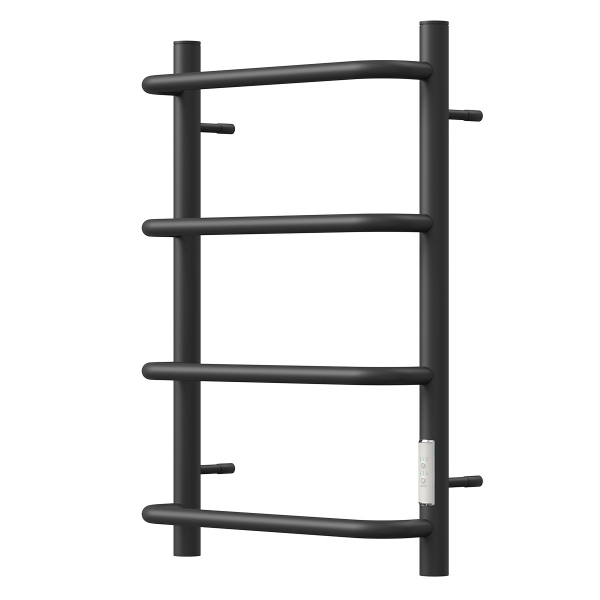 Полотенцесушитель электрический Point PN08846B П4 400x600 диммер справа, черный