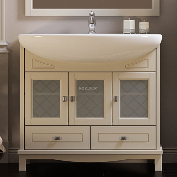 Тумба для комплекта Opadiris Омега 90 cлоновая кость Z0000007002