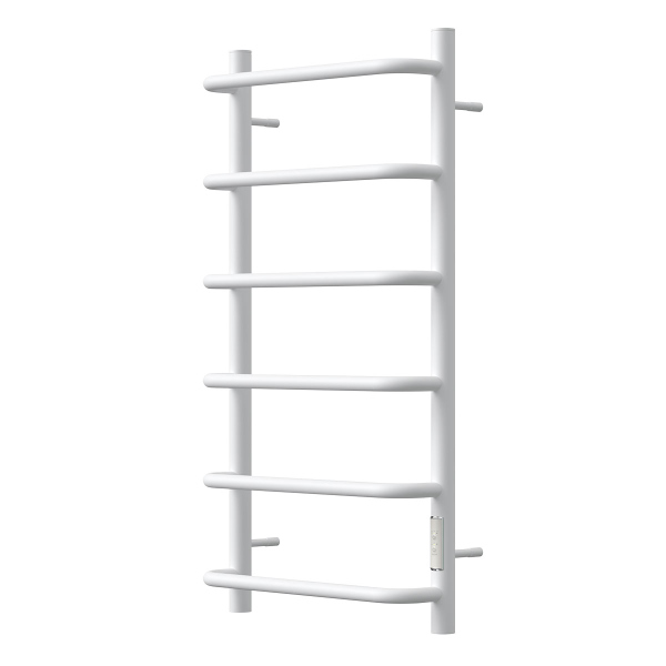 Полотенцесушитель электрический Point PN08848W П6 400x800 диммер справа, белый