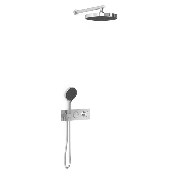 Душевой комплект Vincea VSFW-422TI2CH встраиваемый, хром