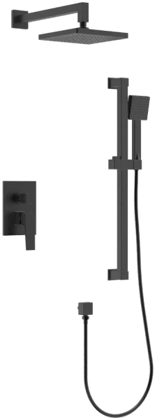 Встроенная душевая система RUSH Thira (TR3635-41Black)