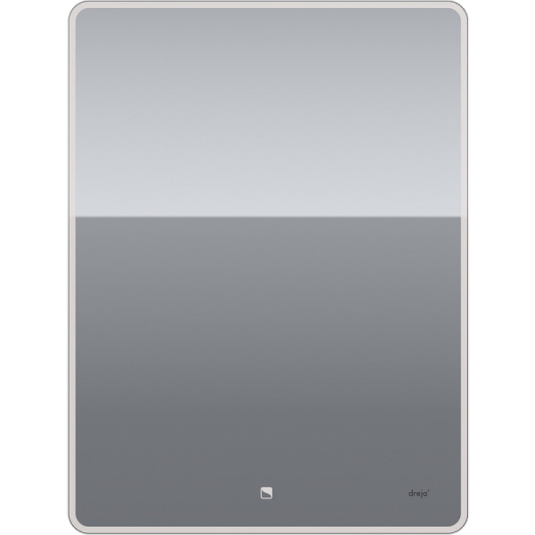 Зеркало Dreja Point 60 99.9027 с подсветкой Белый с сенсорным выключателем