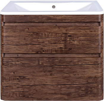 Тумба для комплекта Style Line Атлантика 90 Люкс Plus, подвесная, старое дерево