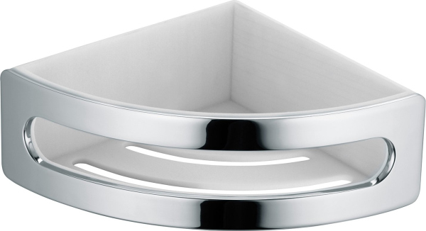 Полка Keuco Elegance new 11657 хром, белая