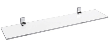 Полка стеклянная ART&MAX GINA AM-G-2737, Хром