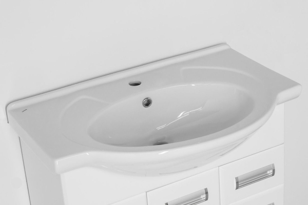 Тумба для комплекта Style Line Ирис 75 белая