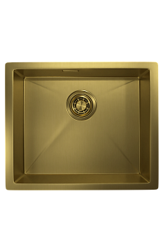Кухонная мойка GRANULA (5445U, ЗОЛОТО САТИН)