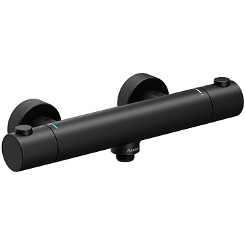 Смеситель настенный термостатический для душа без гарнитуры PU 033.20/150 черный