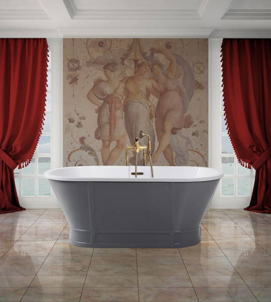 Акриловая ванна BelBagno BB35-CF36