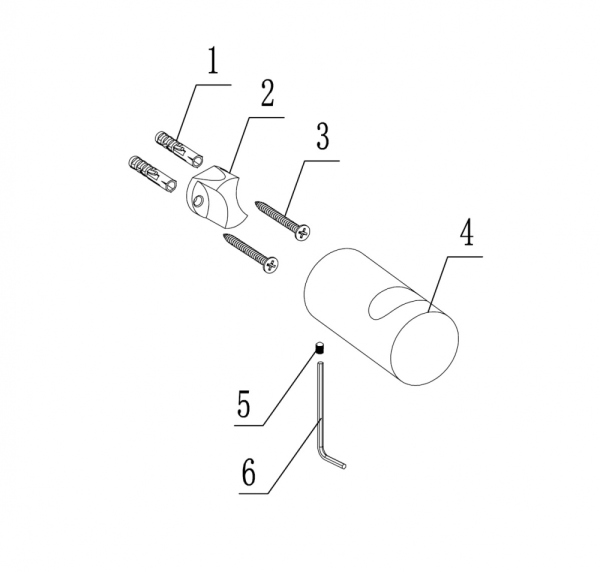 Крючок ABBER Osten 316 AA1849BG золото брашированное